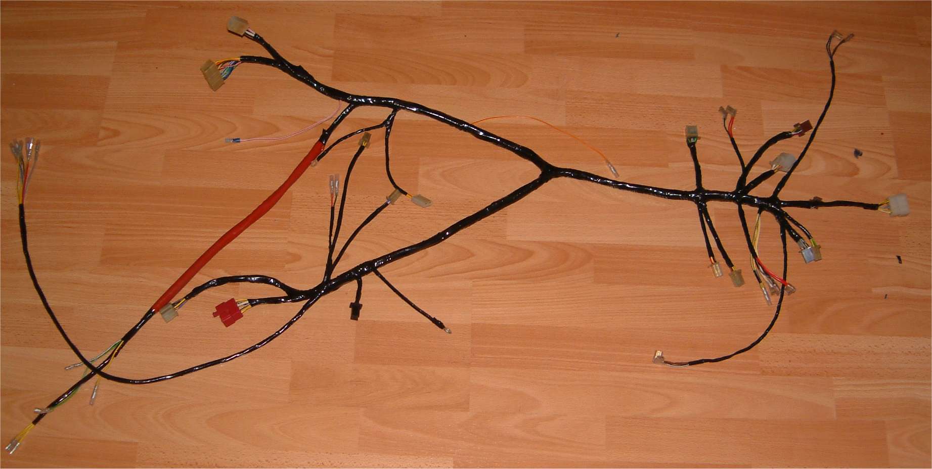 New wiring loom (self-built)