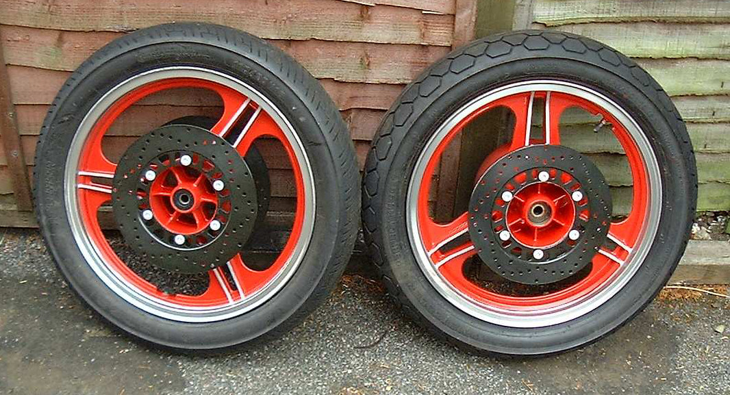 Refurbished alloy wheels