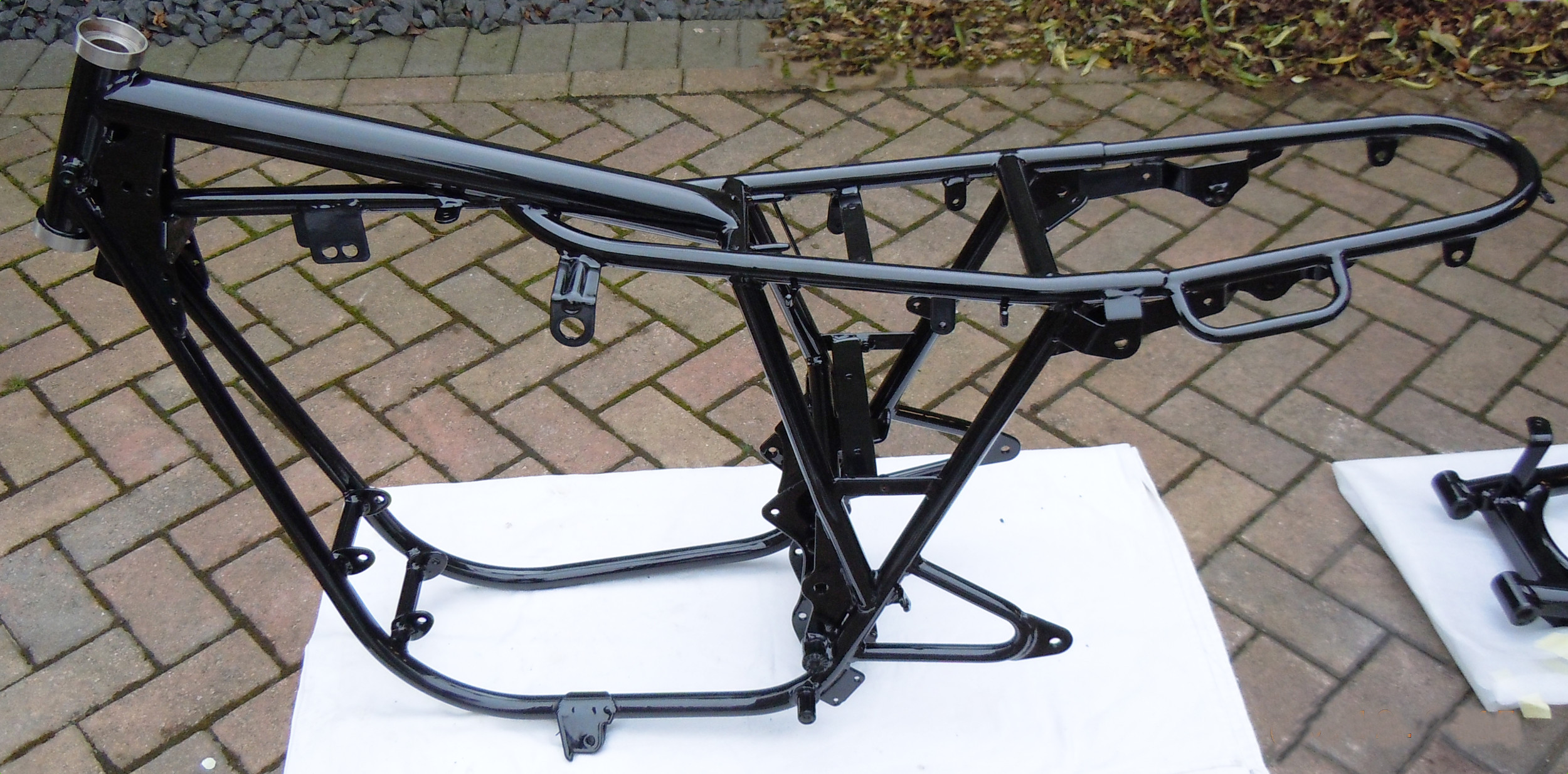 Frame - stripped and powder-coated